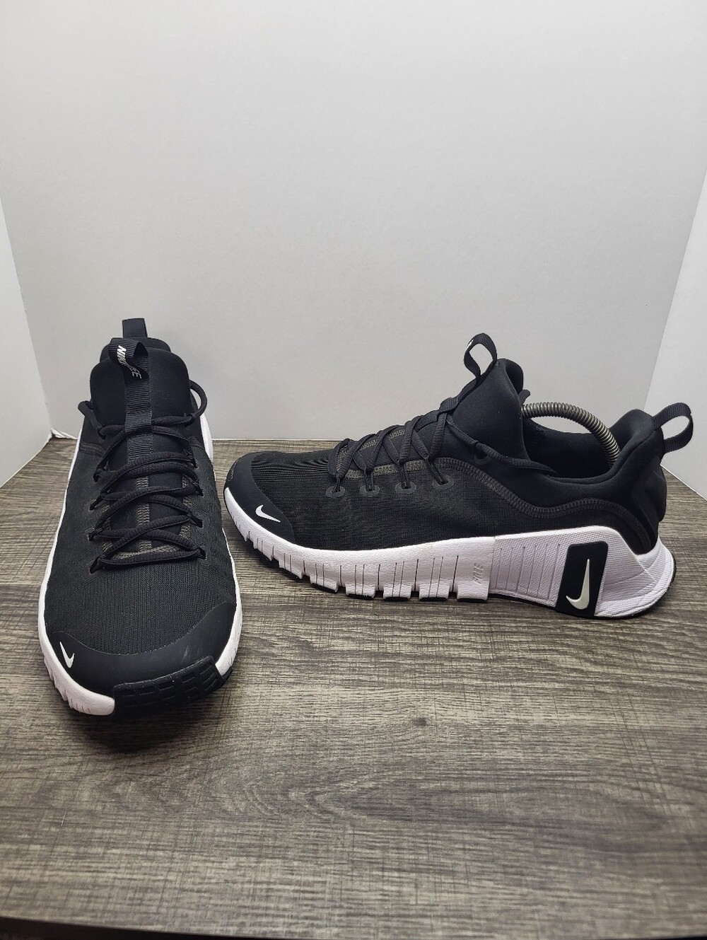 Nike Free Metcon 6 Black White Men’s Size 10 Training Shoes FJ7127-001